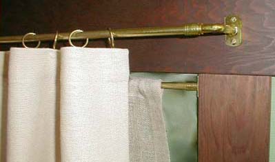 Brass Curtain Hardware