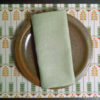Irish Linen, limestone, set of 5 napkins - Image 2