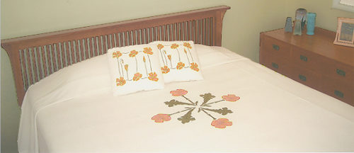 Poppy Bedspread