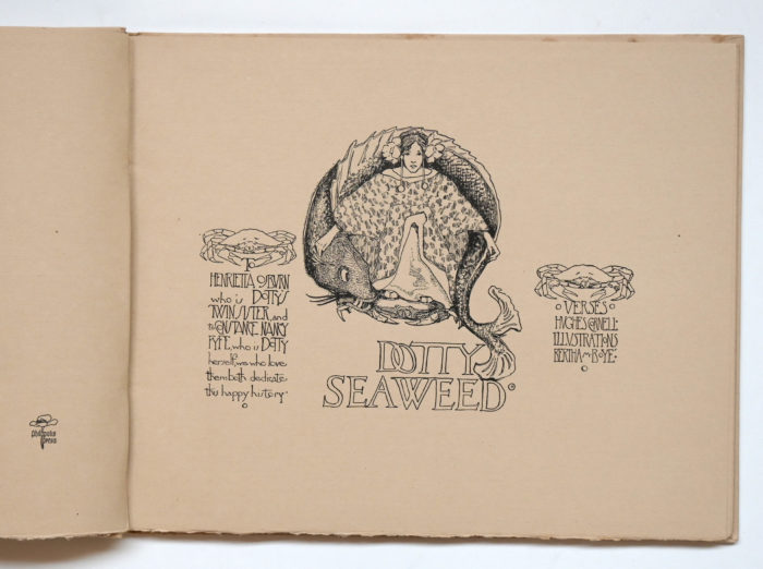 Doty Seaweed, Verses by Hughes Cornell, Illustrations by Betha Boye - Image 2