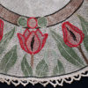 Table Round, red tulips - Image 2