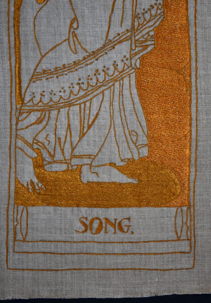 Selwyn Image "Song" Embroidery Panel - Image 3