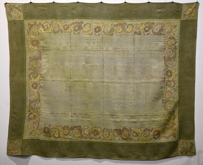 Embroidered Table Cover, 86 inches by 73 inches - Image 2