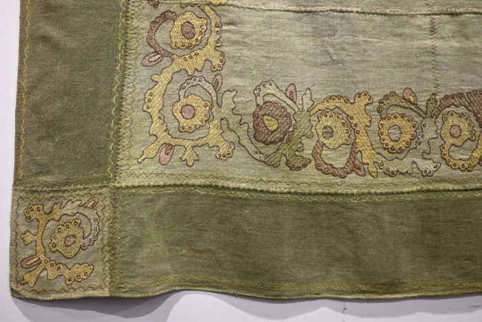 Embroidered Table Cover, 86 inches by 73 inches
