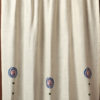 Ivory Linen w/blue Mackintosh Rose stencil - Image 2