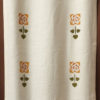 Craftsman Linen, Ivory Curtain w/ Rose stencil - Image 2