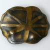 Oval Brass Brooch